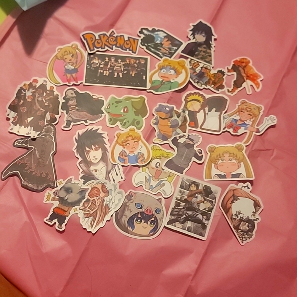 Anime stickers bundle